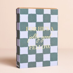 For He's A Jolly Good Fellow Kraft Mini Gift Box
